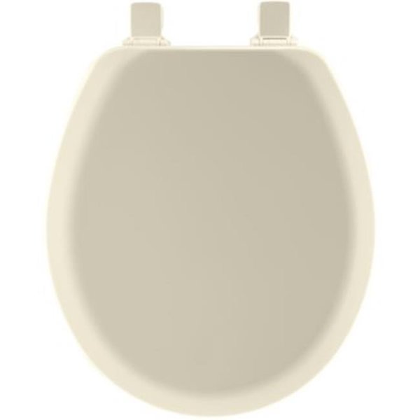 Bemis Bemis Manufacturer 212895 Biscuit Round Wood Toilet Seat 212895